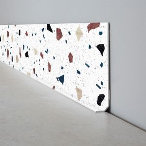 Plinthe PVC lot de 10 L100xH. 8cm Multicolore