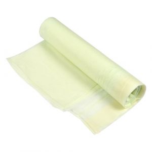 Lot de 10 Sacs Poubelle Compostables 30L Jaune