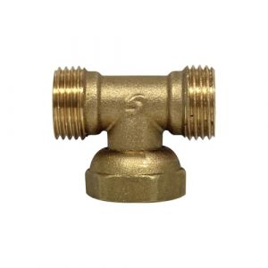 Arcanaute Raccord laiton à visser - Té Mâle 1/2"
