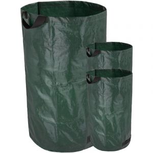 PrimeMatik Sacs de nettoyage de jardin avec protection UV 240L 80 x 47 cm 3 unités