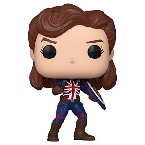 POP CAPTAIN CARTER POSE / MARVEL WHAT IF / FIGURINE FUNKO / EXCLUSIVE SPECIAL EDITION