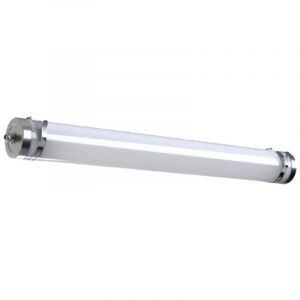 Luminaire tubulaire LED industriel étanche TUBI IP69K 20W à 48W 4000k avec drive
