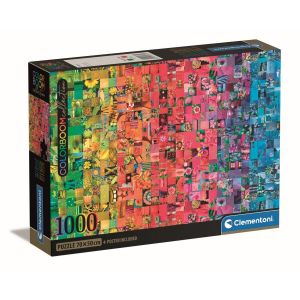 Clementoni Compact puzzle 1000 pièces - colorboom collage
