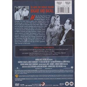 To Have and Have Not - DVD Zone 1
