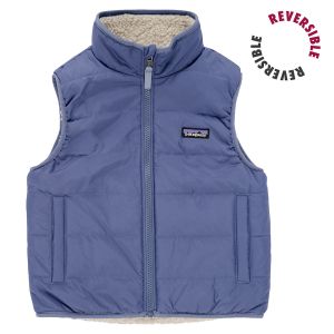 Patagonia Doudounes enfants K'S REVERSIBLE READY FREDDY VEST Beige - Taille 16 ans,8 ans,10 ans,12 ans,14 ans,6 ans
