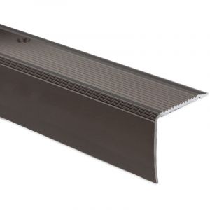 Karat - Seuil d'escalier Integral K234 Forme: l 35 x 30 mm Longueur: 134 cm Autocollant Bronze