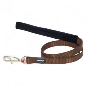 RedDingo Laisse pour Chien Marron (2.5 x 120 cm)