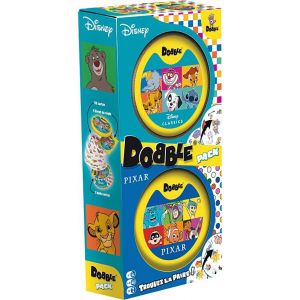 Asmod&eacute;e Jeu De Soci&eacute;t&eacute; - Dobble Super Pack Exclu Disney/Pixar