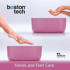 Image de Bain de paraffine BE108 Rose 5L avec cire. Hydratation soulagement douleur thérapie arthrite soins esthétiques mains/pieds.