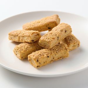 Feuillet&eacute;s au fromage Gouda au basilic et &agrave; la tomate