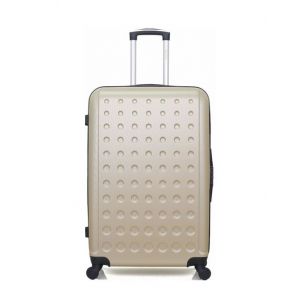 Hero Valise grand format abs taurus 75 cm 4 roues - beige
