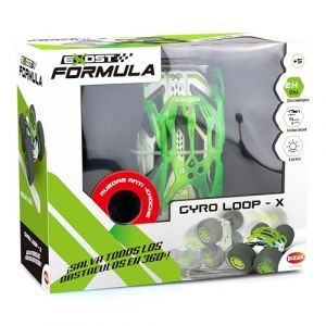 Bizak Exost Gyro Loop X Radio Control, 2,4 GHz, avec Pneu d'amortissement Optimal et mat&eacute;riau en Mousse Super l&eacute;ger, avec Coque de Protection Amovible et lumi&egrave;res sur la carrosserie