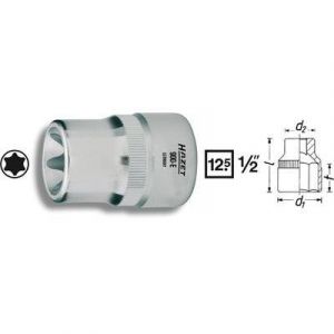 Hazet 900-E11 - Douille Torx 12,5 mm 1/2" E11 Longueur 38 mm