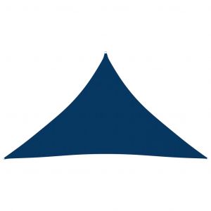 VidaXL Voile de parasol Tissu Oxford triangulaire 3x3x4,24 m Bleu