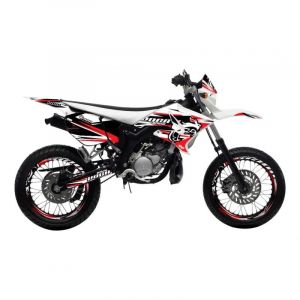 Autocollants kit déco 50 à boîte Voca Racing Yamaha 50 Dt 2004>2010