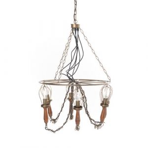 Amadeus Lustre Baladeuse mineur X6 h: 156 cm - E1425W - Multicolore