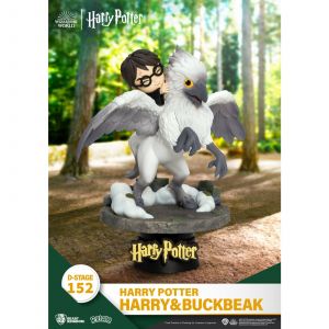 Figurine Beast Kingdom Toys Harry Potter Diorama D-Stage Harry & Buckbeak
