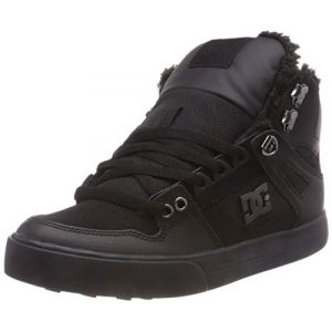 DC Shoes Pure High Top WC Winter, Chaussures de Skateboard Homme, Noir Black 3bk, 42 EU