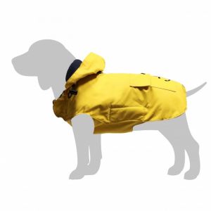 Image de Wouapy Textile Chien Ciré Basic jaune – M