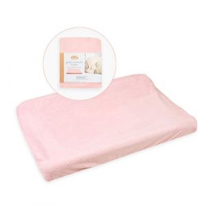 Ti TIN | Drap Housse pour Matelas ou Table à Langer pour Bébé, 50x80 cm | Draps housse Doux, Absorbant, Confortable et Réglable - 100% Microfibre - Couleur Unie Rose - 200 gr/m²