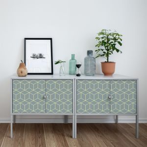 Sticker meuble scandinave michalak 60 x 90 cm