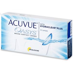 Johnson & Johnson Acuvue Oasys curva 8.4 12 uds dioptrías +0,50