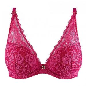 Aubade Soutien-gorge plongeant armatures Rose - Couleur Rose - Taille 90A