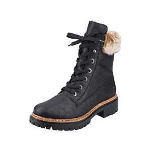 Image de Rieker 72630, Botte tendance femme, Schwarz, 42 EU