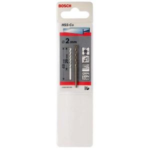 Bosch Forets à métaux rectifiés HSS-Co, standard, 3,5 x 39 x 70 mm, 1 pièce 2608585845