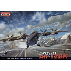 Roden An-12bk Civil - 1:72e