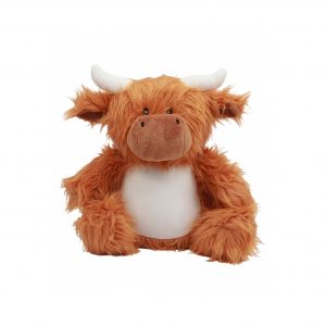 Peluche zippée Mumbles Vache