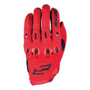 Five Gants Stunt Evo 2 Rouge - Taille XS