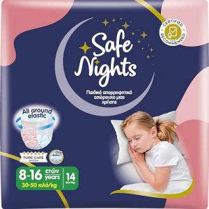 Babylino Safe Nights Girls Pants 8-16 Jahre