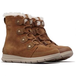 Image de Sorel Femme Bottes EXPLORER JOAN, Marron (Camel Brown)/Ancient Fossil, Taille 40