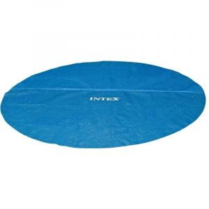 Intex Couverture solaire de piscine bleu 538 cm polyéthylène