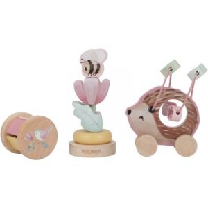 Little dutch Coffret 3 jeux d'éveil en bois FSC MULTICOLORE