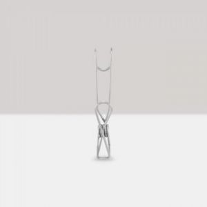 Stainless Steel Hook with Binder Clip 1 pc