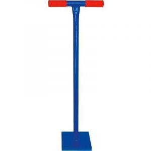 Idealspaten WEG10551 Pilon de Béton Sieger avec Poignée en Plastique, Bleu, 20 x 20 cm