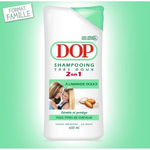 Dop Shampoing - Très Doux 2 en 1 à L'amande Douce 400ml