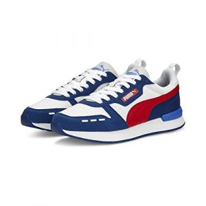 Puma Homme R78 Basket, White for All Time Red Clyde Royal Dusky Blue, 40.5 EU