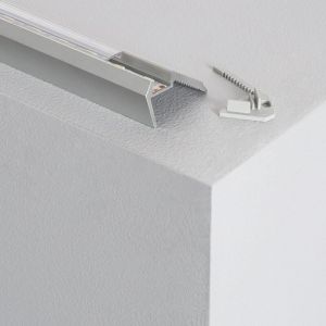 Profilé Aluminium D'éscalier 1m Pour Ruban Led Jusqu'à 12mm 1 M - Neuf