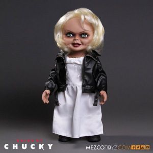 Image de Mezco La Fiancée De Chucky Poupée Parlante Tiffany 38 Cm