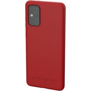 Just green Coque Samsung S20+ Bio rouge