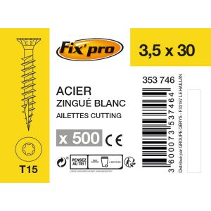 Fix'Pro Vis ag.fttf tx+ 3,5x30 /500