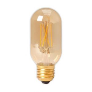 Calex Ampoule tube LED filament 4W (remplace 40W) E27 45x110mm or