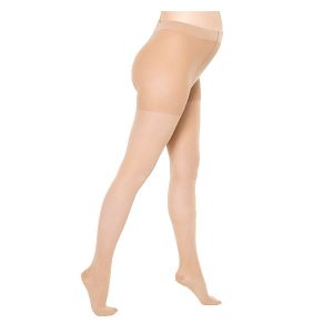 Image de Sigvaris Essentiel Semi-Transparent Collant Classe 2 Long Taille XL+ Dune