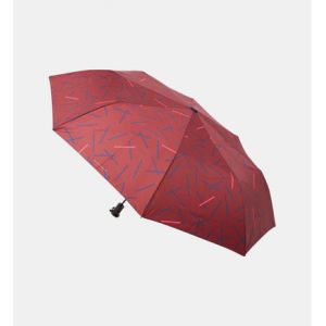 Galeries Lafayette Parapluie automatique fantaisie Rouge - Couleur Rouge - Taille Taille unique