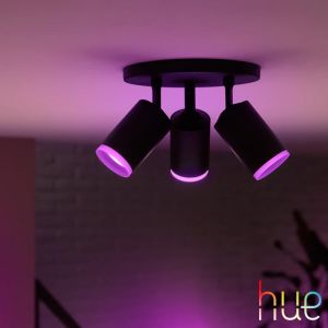Philips Hue White & Color Ambiance Fugato Projecteur, GU10, 8720169319332,