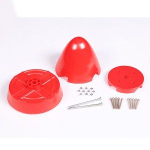 FMS 1700Mm P51 Cone Helice - Rouge Tail