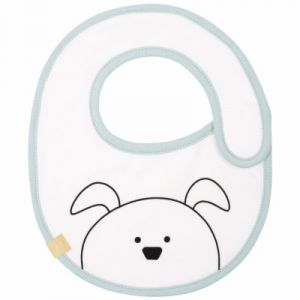 L&auml;ssig Bavoir &eacute;ponge &agrave; velcro Little Chums Chien